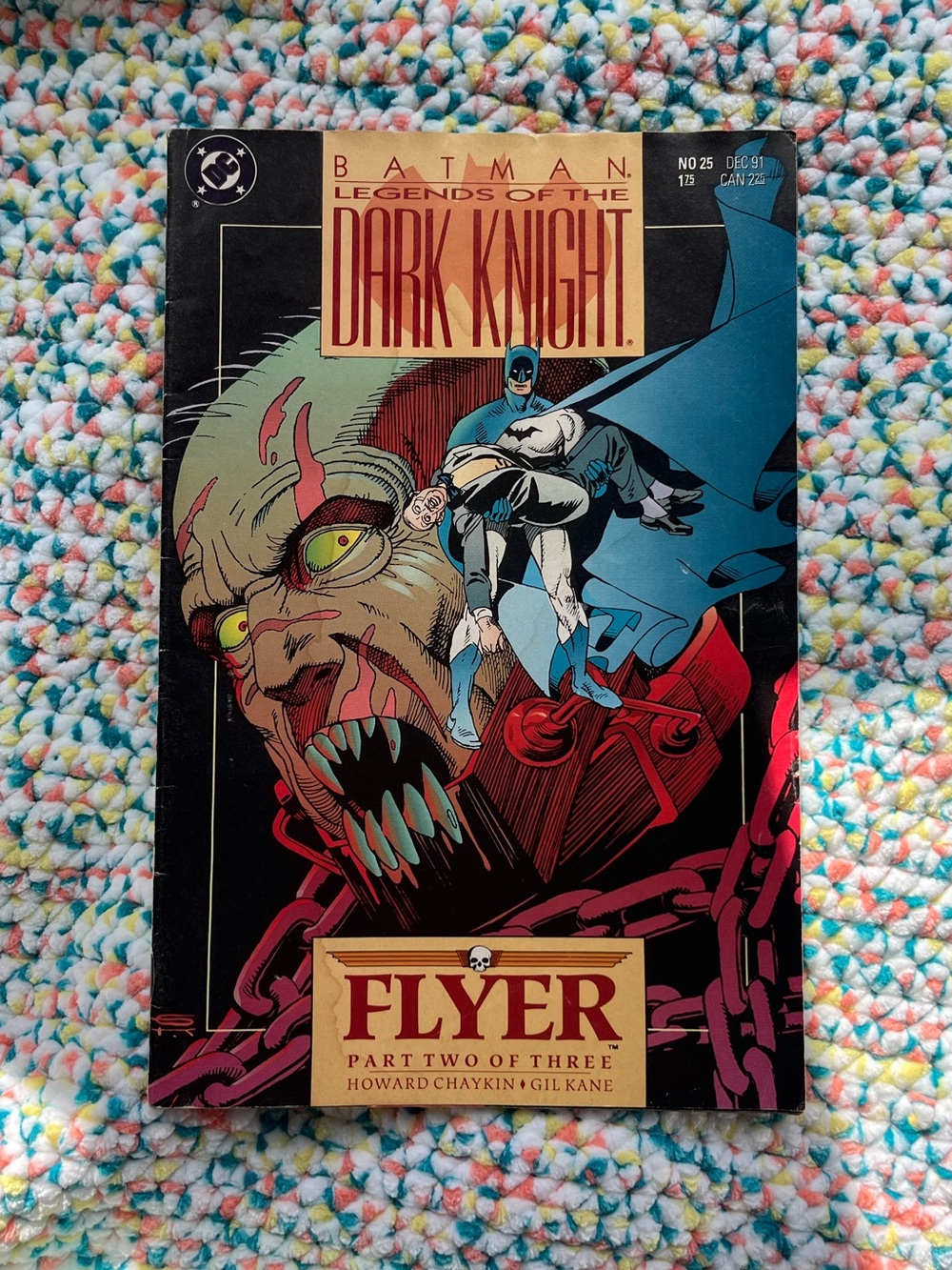 DC Comics #25 Dec 91 Batman Legends of the Dark Knight comic book
